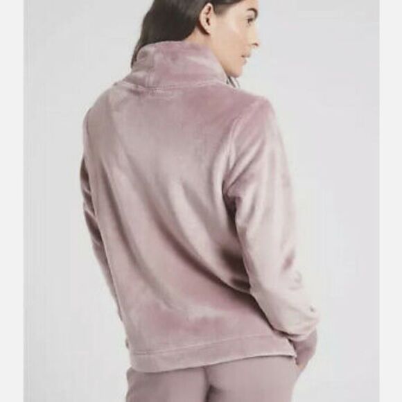 Athleta Double Cozy Karma Funnel Neck Sweatshirt - Picture 2 of 5
